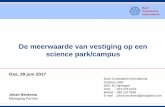 De meerwaarde van vestiging op een science park/campus · Bron: Ministerie van Economische Zaken/BCI Vier kernelementen van een campus Campus 2 ... 11 Zernike Science Park –31 Groningen