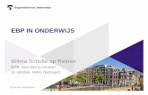EBP IN ONDERWIJSsymposium-ebp.nl/wp-content/uploads/2017/11/2017-EBP-in-onderwijs... · EBP vertalers • Vertalen evidence based • naar richtlijnen in protocollen. EBP experts