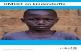 UNICEF en kindersterfte kindersterfte mei2017... · Informatie voor een spreekbeurt of werkstuk ... Laat je weten hoe je spreekbeurt ging? 11. ... Want als je niet genoeg of niet