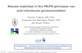 Nieuwe inzichten in the PK/PD principes van anti-infectieuze … · farmacodynamisch gezien was de antiinfectieuze therapie lange tijd irrationeel en wetenschappelijk niet gefundeerd…