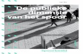 Ivan Nio De publieke dimensie van het spoor - spoorbeeld.nl · vervoer, zoals de stationshal en de trein, zullen op diverse manieren beleefd worden. Hoe iemand de reis ervaart, hangt