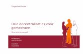Drie decentralisaties voor gemeenten - invoorzorg.nl · Aandachtspunten verandermanagement (2/2) Alle intellectuele eigendomsrechten met betrekking tot deze presentatie berusten bij
