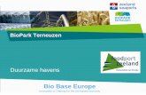 Bio Base Europe - knowhouse.nl duurzame havens... · Zeeland Seaports zorgt op een toegewijde en ... Vitaal sloegebied / sloewarmte ... Clustervorming Kanaalzone