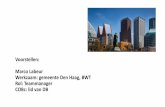 Voorstellen: Dick Bezemer Werkzaam: gemeente Rotterdam Rol ... bollenvloeren.pdf · • Er is een do’s en don’tsdocument in de maak bij BZK; • Zoek elkaar op, snelheid is noodzakelijk