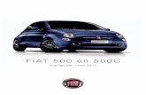 FIAT 500 en 500C - FCA Netherlands · PDF file4h5 Exterieurkleur 164 (ragamuffin red), parelglanslak* - o 800,-672,- 0,- 672,-58B Exterieurkleur 407 (footloose Blue), metaallak-o 300,-252,-