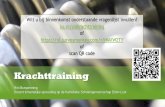Krachttraining - downloads.slo.nldownloads.slo.nl/Documenten/Workshop Krachttraining.pdf · Waarom krachttraining? Fitness is de grootste sport van Nederland Als voorbereiding op