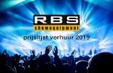 prijslijst verhuur 2019 - rbsshowequipment.nl ·  Empirical Labs outboard rack€ 100,00 2x Empirical Labs Distressor EL8x 1x Empirical Labs Fatso EL7x