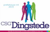 profielkeuze H4 2019 - dingstede.nl · economie Frans of Duits aardrijkskunde wiskunde D 1 vak kiezen uit: aardrijkskunde natuurkunde biologie kunstvak management en org. onderzoek&ontwerpen