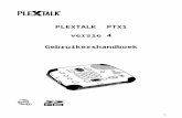  · Web viewPLEXTALK PTX1. versie 4 Gebruikershandboek ©2009 Shinano Kenshi Co., Ltd. BELANGRIJKE OPMERKINGEN. FCC kennisgeving. Conformiteitscertificaat . Modelnummer: PTX1 ...