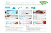 Consumententest - · PDF filede test, bedenken wat verbeterd kan worden en pitchen ontwerpvragen. Consumententest in samenwerking met Stichting Panta Rhei 120 min (2 x 60) bovenbouw