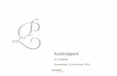 Auditrapport - St Elisabeth.nl · een onafhankelijke beoordeling van de kwaliteit van zorg en ondernemerschap aan de hand van de ... De set toegestuurde instrumenten van St. Elisabeth