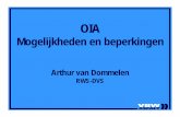 Arthur van Dommelen - Home | Asfaltblij · Mogelijkheden en beperkingen Arthur van Dommelen RWS-DVS. OIA – Ontwerp Instrumentarium Asfaltconstructies Een nieuw CROW – programma