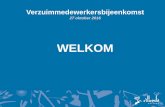 WELKOM - waarwasje.nu · presentatie door Peter Rieswijk, teamleider Leerplicht van de gemeente Rotterdam Nieuwe werkwijze melden relatief verzuim DUO ... •Bij een melding Langdurig