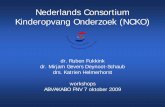 Nederlands Consortium Kinderopvang Onderzoek (NCKO) · Interactievaardigheden. Wat zijn dat? Dit zijn de vaardigheden van de pedagogisch medewerker tijdens de interacties/omgang met