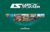 LEROY-SOMER · - aan de industrietak (chemie, automobiel, voedingsmiddelen, papier, marine, …) Leroy-Somer heeft nieuwe technologieën ontwikkeld voor het koelen van machines, op
