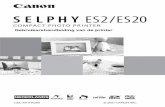 Gebruikershandleiding van de printer - files.canon-europe.comfiles.canon-europe.com/files/soft31215/manual/Selphy_ES2_NL.pdf · Kies hoe u de SELPHY-printer wilt gebruiken. Digitale
