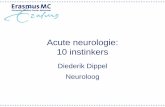 Acute neurologie: 10 instinkersacuteinternisten.nl/wp-content/uploads/2012/12/Acute-neurologie10... · Hij heeft een tetraparese, facialis parese en is beademingsbehoeftig. Er is