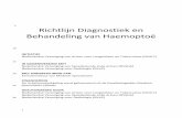 5 Richtlijn Diagnostiek en Behandeling van Haemoptoë · 4 Richt de anamnese op de oorzaak van haemoptoë. Overweeg ook andere bloedinglokalisatie (KNO, gastro-intestinaal). Verricht