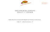 SCHOOLGIDS 2017 / 2018 - Het Zeggelt · 0 4 S C H O O L G I D S 2 0 1 7 / 2 0 1 8 EEN WOORD VOORAF Waarom een schoolgids voor ouders Scholen verschillen van elkaar, in manier van