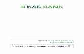 PROSPECTUS KAS BANK N.V. EFFECTENKREDIET · dan wel KAS BANK. 2. Algemeen ... worden, waarbij KAS BANK een hogere rente in rekening kan brengen vanaf het moment dat er een ... de
