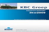 001 nederlands VOLLEDIG KBC Group 3Q09 report · Als bank-verzekeraar en vermogensbeheerder loopt de ... “Op onderliggende basis stegen de rente-inkomsten met 3% kwartaal-op-kwartaal