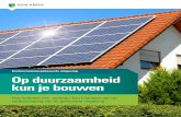 Op duurzaamheid kun je bouwen · 2018-12-18 · minister Blok van Wonen en Rijksdienst de energiepres ... (PBL) heeft berekend om hoeveel ... 2.193.000 woningen die verduurzaamd moeten