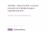 Standard - credit transfer - XML - v3.2 - NL · De rekeningen van de debiteur en de crediteur en hun respectieve banken worden geïdentificeerd door middel van respectievelijk hun
