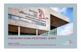 PSEUDOMYXOMA PERITONEI (PMP) - … · • Cysteadenoom en nu LAMN (Low-grade appendiceal mucinous neoplasm) • Gradering epitheel aspect in peritoneum los van in de appendix zelf