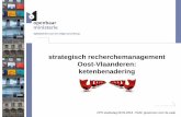 strategisch recherchemanagement Oost-Vlaanderen ... Johan2c 20160429__PPT_ReM.pdf · Definitie recherchemanagement •Recherchemanagement (ReM): de wisselwerking tussen het (zo ideaal