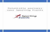 Potentiële partners voor Sporting Events · Web viewIn leerjaar twee zijn we gestart met het vak Sportonderzoek. Bij dit vak gaat het om onderzoek doen. Met het doen van onderzoek