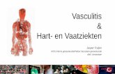 Vasculitis & Hart- en vaatziekten J_ Truijen - CNE Vasculitis 2016... · –Prednison 40-60mg gedurende 4 weken, dan afbouwen ... –Ziekte van Kawasaki –Ziekte van Takayasu –Polyarteritis