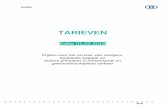 Tarieven - Editie 01.02/media/9F7D9C1850... · 6.00 Tarieven – Editie 01.02.2018 8. Biljetformules - BILJETTEN AAN FORFAITAIRE PRIJZEN / BIJKOMENDE BEDRAGEN - (B.T.W. 6% inbegrepen)