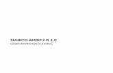 SUUNTO AMBIT2 R 1 · 9.6.4 Kompas gebruiken tijdens de training ... Suunto Ambit2 R is geoptimaliseerd voor een perfecte hardloop-ervaring. ... Download, installeer en ...