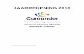 Jaarrekening - careander.nl · De grondslagen die worden toegepast voor de waardering van activa en passiva en het resultaat zijn gebaseerd op historische kosten, tenzij anders vermeld