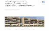 Stedelijke Wand Zeeburgereiland Blok 29bc, Amsterdam · M3H Architecten Stedelijke Wand Zeeburgereiland Blok 29bc, Amsterdam 1.30+ G P 2.35+ G G G G G 2.25+ R R R R P G R R R R OB505