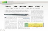 Sneller over het WAN - it-trendwatch.nl · nalty’ omdat NFS en CIFS ‘blocking protocols’ zijn. Dat wil zeggen dat voor iedere bericht respons ontvangen moet voordat een volgend