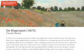 De Klaprozen (1873) - startpaginastartwithart.org/Lespakket Impressionisme/collectiefiches...De Klaprozen (1873) Claude Monet In 1873, toen de impressionistische schilders nog uitgelachen