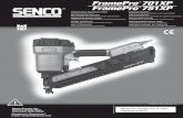 FramePro 701XP FramePro - mechelin-company.fi · 4270 Ivy Pointe Blvd. Cincinnati, Ohio 45245 Questions? Comments? e-mail: toolprof@senco.com. 2 ... Denne metode gir raskest arbeidsopperasjon.