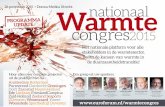 AMMA TE 2015 congres - Euroforum.nl · 26.11.2015 · 26 november 2015 > Domus Medica Utrecht Hét nationale platform voor alle stakeholders in de warmtesector. Benut de kansen van