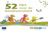 52 tips - ec.europa.euec.europa.eu/environment/nature/info/pubs/docs/brochures/biodiversity_tips/nl.pdf · We hopen dat de tips in deze handige gids u zullen helpen om een verschil