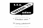 Opgericht 16 januari 1973 - ttvsmash73.nl fileSmash’73 de handen ineen knijpen met zo’n huurbaas. Een puntje van zorg is nog steeds de begeleiding van ons eerste en enige jeugdteam.