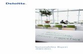 Sustainability Report 2010/2011 - Deloitte US .Sustainability Report 2010/2011 3 Deloitte Sustainability