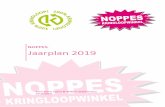 NOPPES Jaarplan 2019 - noppeskringloopwinkel.nl · Van TOR naar OR De tijdelijke status van de benoemde ondernemingsraad moet over naar een gekozen vaste status met meer inzicht in