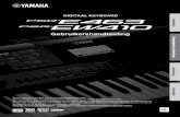 PSR-E463/PSR-EW410 Owner’s Manual - nl.yamaha.com · NL DIGITAAL KEYBOARD Gebruikershandleiding Dank u voor de aanschaf van dit Yamaha Digital Keyboard! Dit instrument is een draagbaar