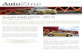 Autozine - Suzuki Swift (2010 - 2017)2010_-_2017).pdfhet model valt opnieuw op hoe goed de auto stuurt, ook in vergelijking met nieuwe auto's van andere merken. De besturing van de
