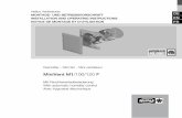 MiniVent M1/100/120 F - heliosselect.de · MiniVent M1/100/120 F Montage- und Betriebsvorschrift 3 DE KAPITEL 2 ALLGEMEINE BETRIEBSHINWEISE 1 .9 Leistungsdaten Das Gerätetypenschild