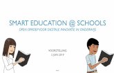 SMART EDUCATION @ SCHOOLS - resoczuidwest.be · 3D INTEGRATION OPTICAL I/O SENSOR TECHNOLOGY FLEXIBLE TECHNOLOGY NETWORKING DIGITAL PRIVACY & SECURITY MACHINE LEARNING & DATA ANALYSIS