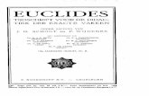 EUCLIDES · Euclides, Tijdschrift voor de Didactiek der Exacte Vakken verschijnt in zes tweemaandelijkse afleveringen, samen 18 vel druks. Prijs per jaargang f6.—.