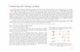 Chương 16 Sóng cơ học T - vatlymophong.comvatlymophong.com/wp-content/uploads/2019/02/Chuong-16-2018.10.pdf · Đối với sóng cơ học, để sóng hình thành và lan