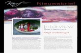 Interview - korfinfo.nl a_1.pdf · De Fundatie in Heino en Zwolle. Kunstweken in de gewone galerietjes en beeldenroutes, beeldentui-nen, enz. Waarom lid van KORF? Wat vind je de positieve